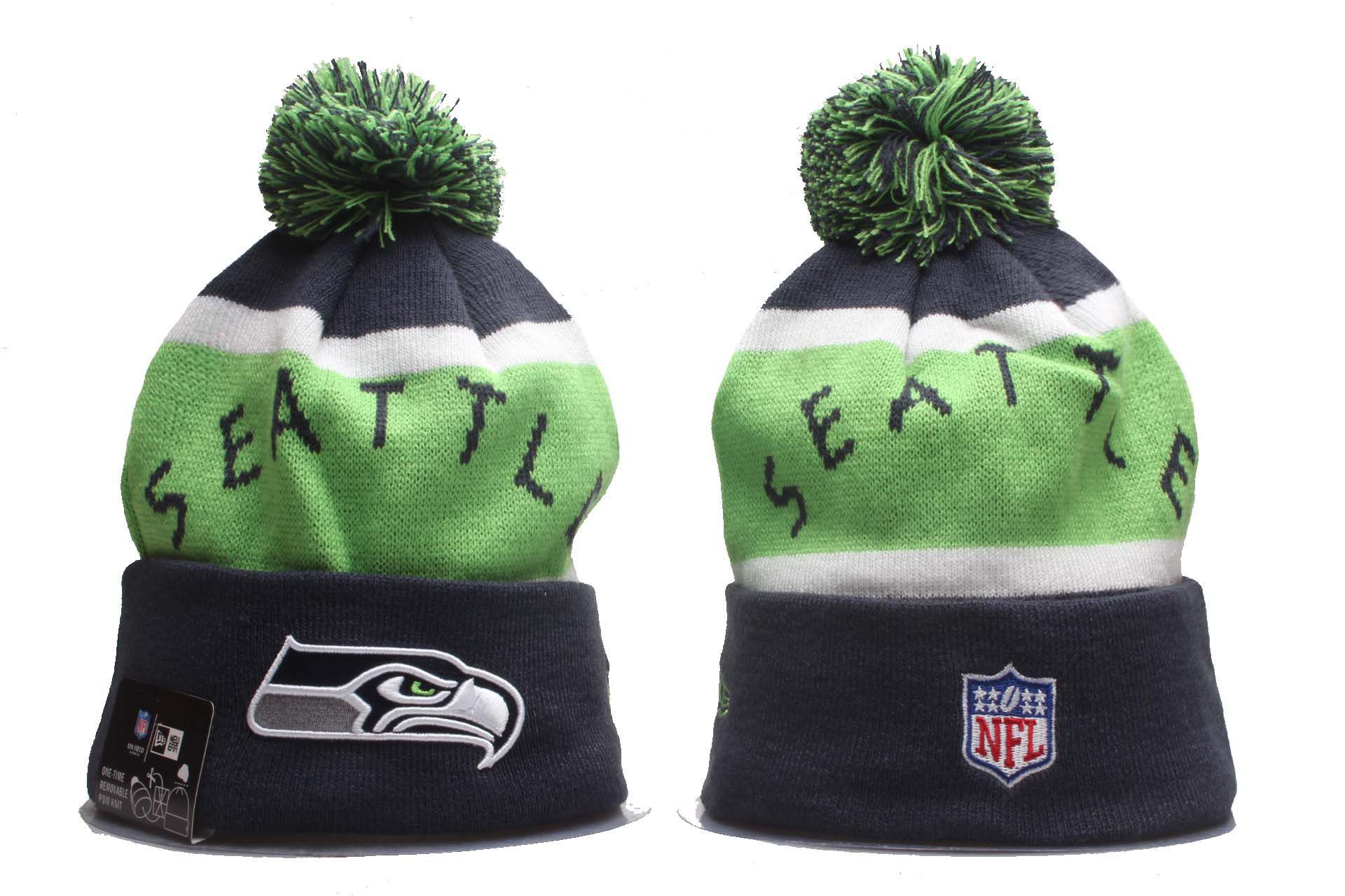 2023 NFL Seattle Seahawks beanies ypmy2
